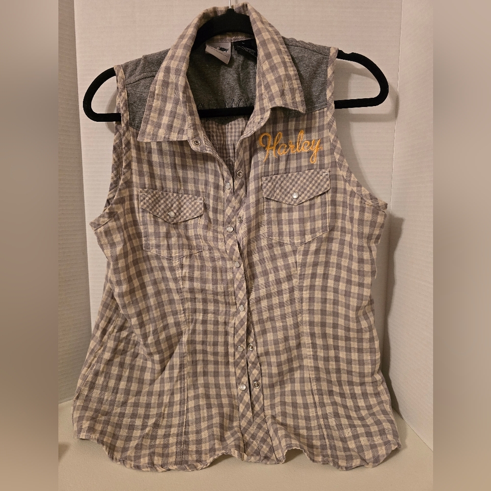 Harley Davidson Women's Tank Top Shirt Size Large 2003